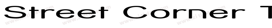 Street Corner Thin字体转换